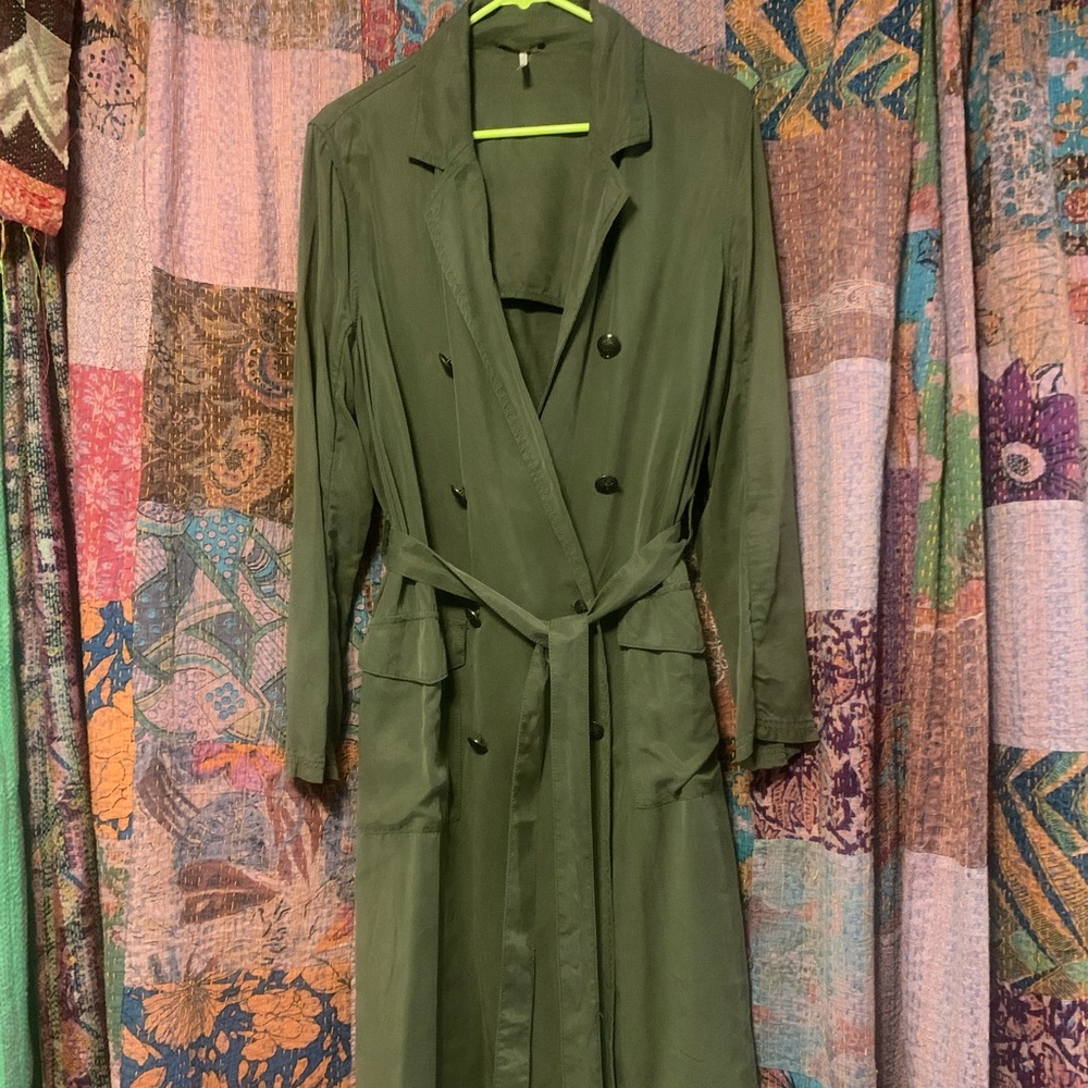 Free people trench coat